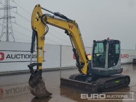 2019 Wacker Neuson EZ80 6 Ton+ Excavators For Auction: Leeds – 22nd, 23rd, 24th & 25th January 25 @ 8:00am