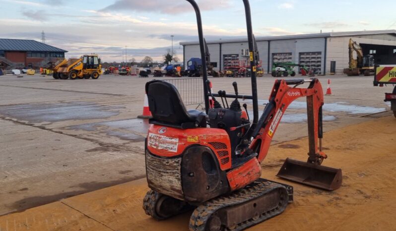 2018 Kubota K008-3 Micro Excavators For Auction: Leeds – 22nd, 23rd, 24th & 25th January 25 @ 8:00am full