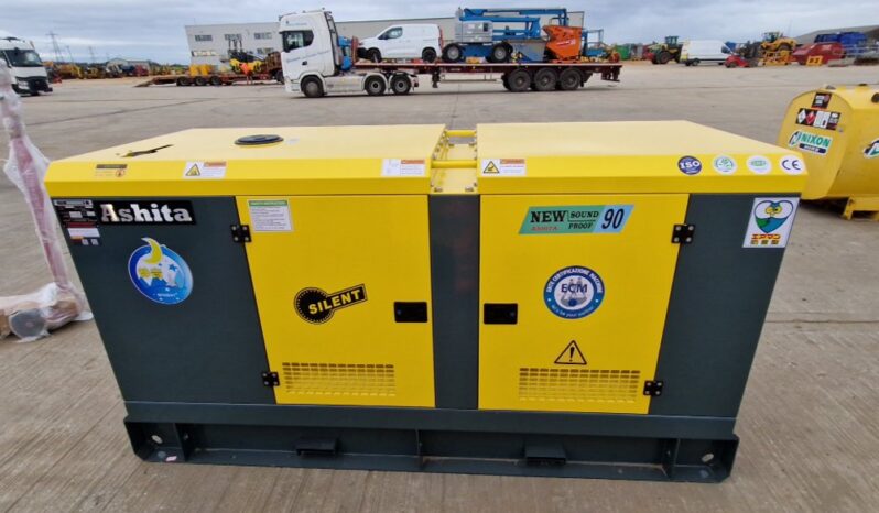 Unused 2024 Ashita Power AG3-90E Generators For Auction: Leeds – 22nd, 23rd, 24th & 25th January 25 @ 8:00am full