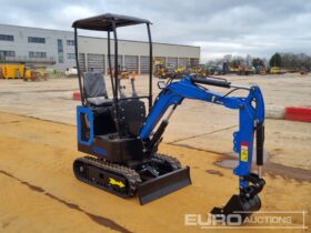 Unused 2024 Colt YFE10 Micro Excavators For Auction: Leeds – 22nd, 23rd, 24th & 25th January 25 @ 8:00am full