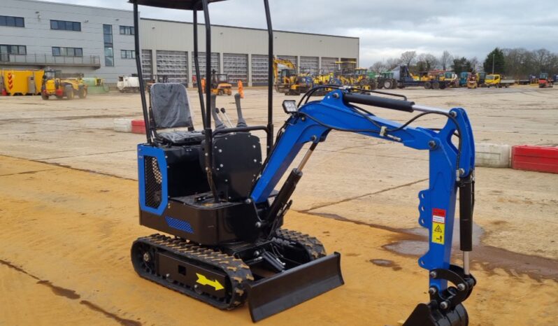 Unused 2024 Colt YFE10 Micro Excavators For Auction: Leeds – 22nd, 23rd, 24th & 25th January 25 @ 8:00am full