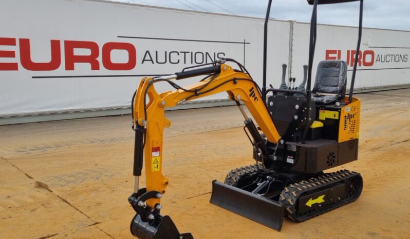 Unused 2024 JPC HT12 Micro Excavators For Auction: Leeds – 22nd, 23rd, 24th & 25th January 25 @ 8:00am