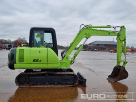 Hyundai ROBX60-5 6 Ton+ Excavators For Auction: Leeds – 22nd, 23rd, 24th & 25th January 25 @ 8:00am full