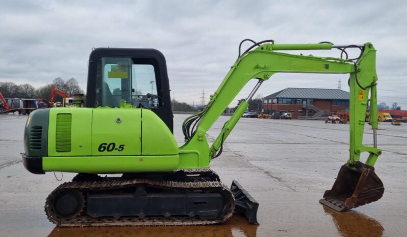 Hyundai ROBX60-5 6 Ton+ Excavators For Auction: Leeds – 22nd, 23rd, 24th & 25th January 25 @ 8:00am full