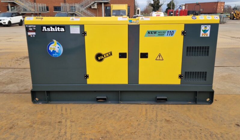 Unused 2024 Ashita Power AG3-110E Generators For Auction: Leeds – 22nd, 23rd, 24th & 25th January 25 @ 8:00am full