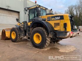 2017 Komatsu WA380-8 Wheeled Loaders For Auction: Leeds – 22nd, 23rd, 24th & 25th January 25 @ 8:00am full