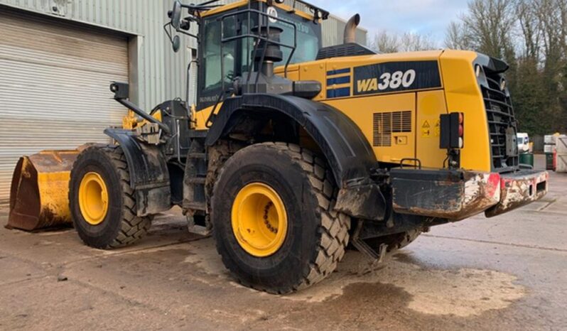 2017 Komatsu WA380-8 Wheeled Loaders For Auction: Leeds – 22nd, 23rd, 24th & 25th January 25 @ 8:00am full