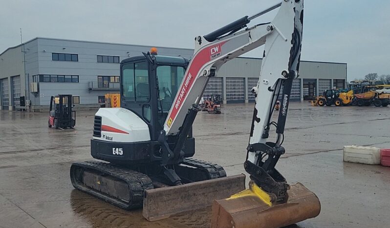 2019 Bobcat E45 Mini Excavators For Auction: Leeds – 22nd, 23rd, 24th & 25th January 25 @ 8:00am full