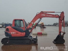 Kubota KX185-3 6 Ton+ Excavators For Auction: Leeds – 22nd, 23rd, 24th & 25th January 25 @ 8:00am full