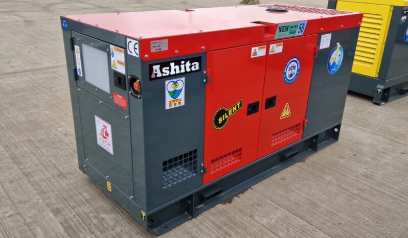 Unused 2024 Ashita Power AG3-50 Generators For Auction: Leeds – 22nd, 23rd, 24th & 25th January 25 @ 8:00am