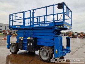 2022 Genie GS5390 Manlifts For Auction: Leeds – 22nd, 23rd, 24th & 25th January 25 @ 8:00am full