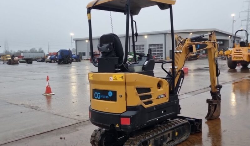 2022 Sany SY16C Mini Excavators For Auction: Leeds – 22nd, 23rd, 24th & 25th January 25 @ 8:00am full