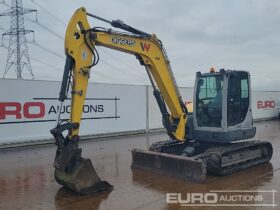 2018 Wacker Neuson EZ80 6 Ton+ Excavators For Auction: Leeds – 22nd, 23rd, 24th & 25th January 25 @ 8:00am