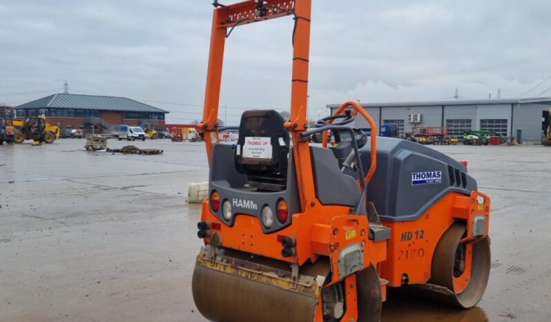 2016 Hamm HD12VV Rollers For Auction: Leeds – 22nd, 23rd, 24th & 25th January 25 @ 8:00am full