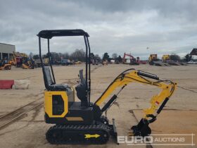 Unused 2024 Colt YFE10 Micro Excavators For Auction: Leeds – 22nd, 23rd, 24th & 25th January 25 @ 8:00am full