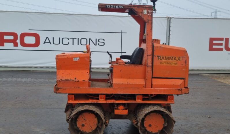 Rammax RW2000-HF Rollers For Auction: Leeds – 22nd, 23rd, 24th & 25th January 25 @ 8:00am full