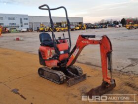 2018 Kubota K008-3 Micro Excavators For Auction: Leeds – 22nd, 23rd, 24th & 25th January 25 @ 8:00am full