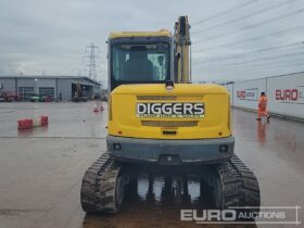 2018 Wacker Neuson EZ80 6 Ton+ Excavators For Auction: Leeds – 22nd, 23rd, 24th & 25th January 25 @ 8:00am full