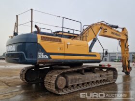 2017 Hyundai HX330L 20 Ton+ Excavators For Auction: Leeds – 22nd, 23rd, 24th & 25th January 25 @ 8:00am full