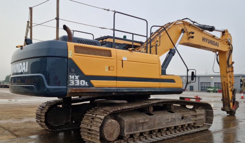 2017 Hyundai HX330L 20 Ton+ Excavators For Auction: Leeds – 22nd, 23rd, 24th & 25th January 25 @ 8:00am full