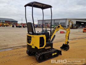 Unused 2024 Colt YFE10 Micro Excavators For Auction: Leeds – 22nd, 23rd, 24th & 25th January 25 @ 8:00am full