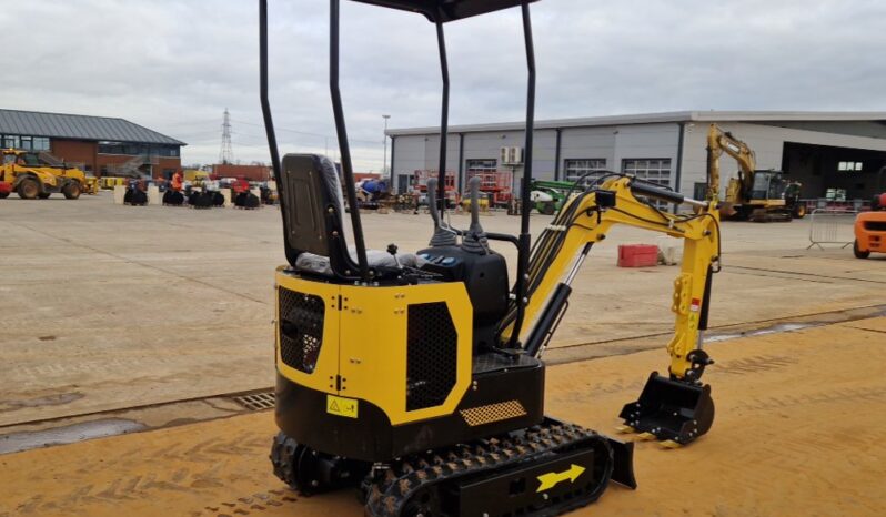 Unused 2024 Colt YFE10 Micro Excavators For Auction: Leeds – 22nd, 23rd, 24th & 25th January 25 @ 8:00am full