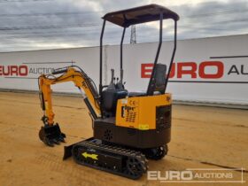 Unused 2024 JPC HT12 Micro Excavators For Auction: Leeds – 22nd, 23rd, 24th & 25th January 25 @ 8:00am full