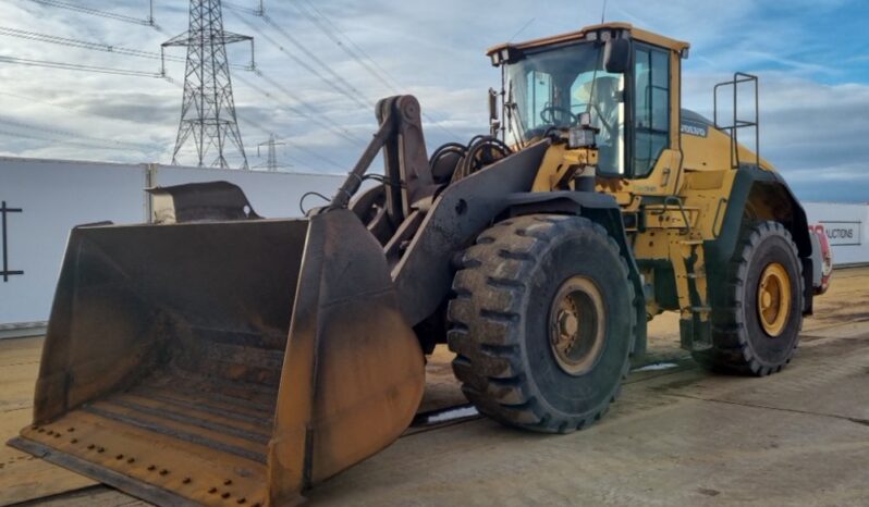 2016 Volvo L180H Wheeled Loaders For Auction: Leeds – 22nd, 23rd, 24th & 25th January 25 @ 8:00am