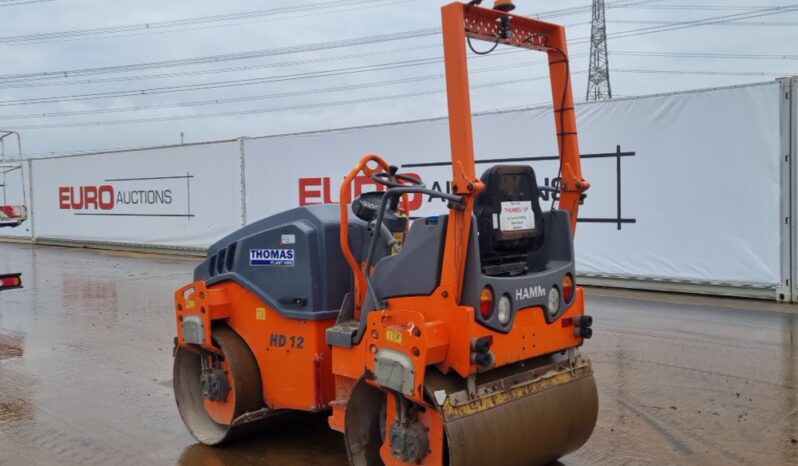 2016 Hamm HD12VV Rollers For Auction: Leeds – 22nd, 23rd, 24th & 25th January 25 @ 8:00am full