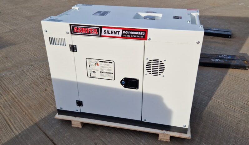 Unused 2024 Ashita Power DG14000SE3 Generators For Auction: Leeds – 22nd, 23rd, 24th & 25th January 25 @ 8:00am full