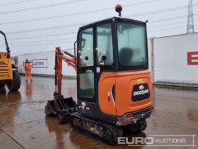 2021 Doosan DX19 Mini Excavators For Auction: Leeds – 22nd, 23rd, 24th & 25th January 25 @ 8:00am full