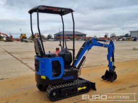 Unused 2024 Colt YFE10 Micro Excavators For Auction: Leeds – 22nd, 23rd, 24th & 25th January 25 @ 8:00am full