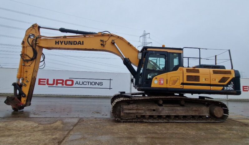 2017 Hyundai HX330L 20 Ton+ Excavators For Auction: Leeds – 22nd, 23rd, 24th & 25th January 25 @ 8:00am full