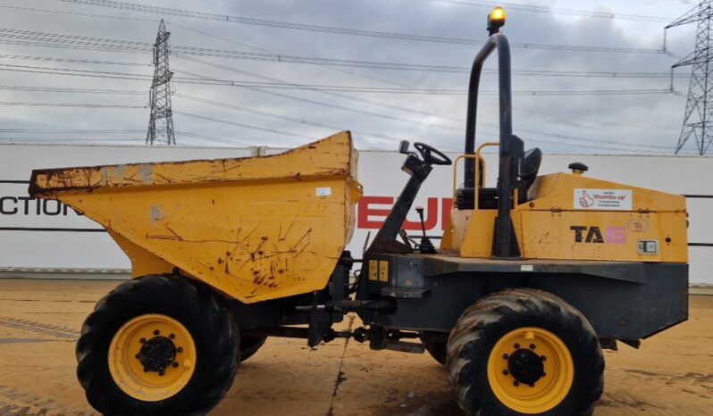 2017 Mecalac TA6 Site Dumpers For Auction: Leeds – 22nd, 23rd, 24th & 25th January 25 @ 8:00am full