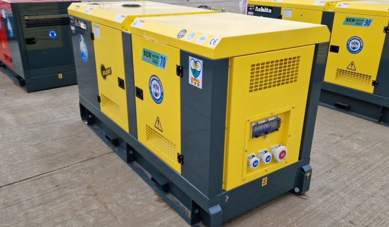 Unused 2024 Ashita Power AG3-70E Generators For Auction: Leeds – 22nd, 23rd, 24th & 25th January 25 @ 8:00am full