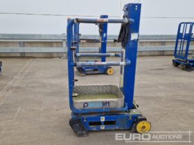 2013 Power Towers Ecolift Manlifts For Auction: Leeds – 22nd, 23rd, 24th & 25th January 25 @ 8:00am full