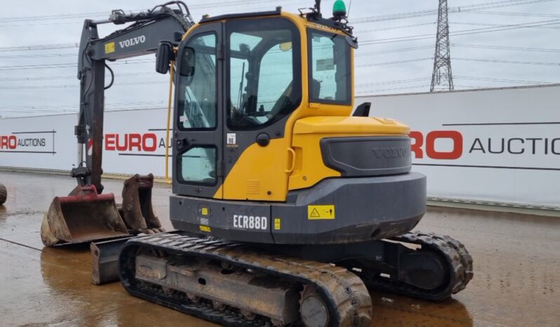 2018 Volvo ECR88D 6 Ton+ Excavators For Auction: Leeds – 22nd, 23rd, 24th & 25th January 25 @ 8:00am full