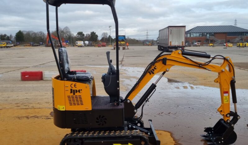 Unused 2024 JPC HT12 Micro Excavators For Auction: Leeds – 22nd, 23rd, 24th & 25th January 25 @ 8:00am full