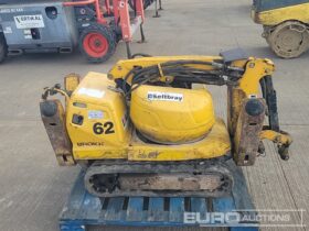 2016 Brokk Remote Controlled Tracked Excavator, Stabilisers, Piped Mini Excavators For Auction: Leeds – 22nd, 23rd, 24th & 25th January 25 @ 8:00am full