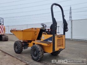 2016 Thwaites 3 Ton Swivel Skip Site Dumpers For Auction: Leeds – 22nd, 23rd, 24th & 25th January 25 @ 8:00am full