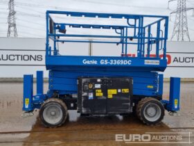 2023 Genie GS3369DC Manlifts For Auction: Leeds – 22nd, 23rd, 24th & 25th January 25 @ 8:00am full