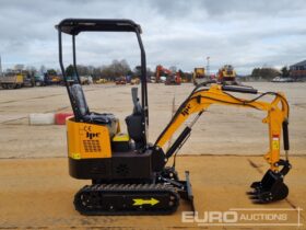 Unused 2024 JPC HT12 Micro Excavators For Auction: Leeds – 22nd, 23rd, 24th & 25th January 25 @ 8:00am full