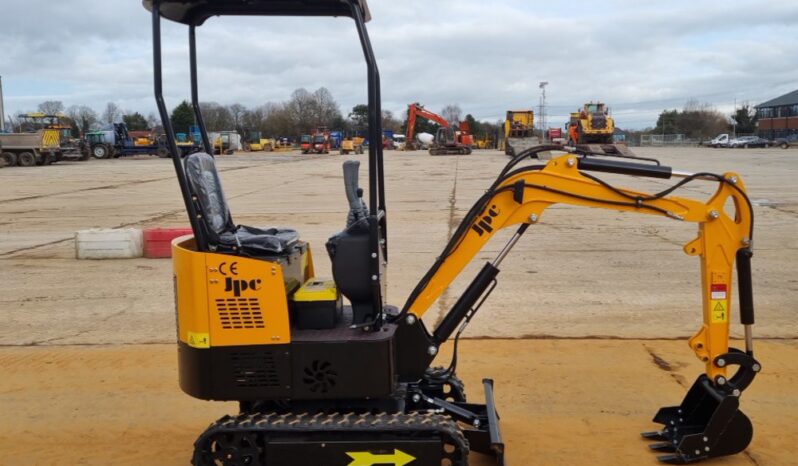 Unused 2024 JPC HT12 Micro Excavators For Auction: Leeds – 22nd, 23rd, 24th & 25th January 25 @ 8:00am full