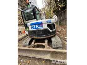 2019 Bobcat E85 6 Ton+ Excavators For Auction: Leeds – 22nd, 23rd, 24th & 25th January 25 @ 8:00am full