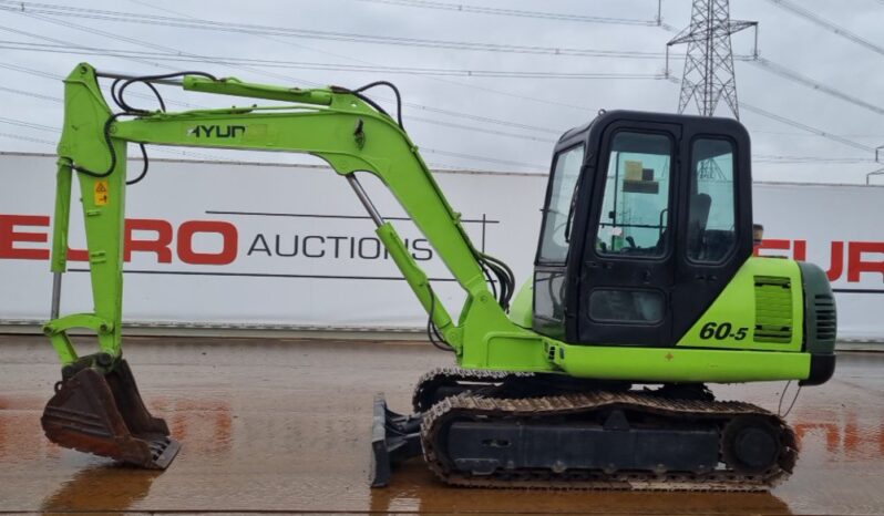 Hyundai ROBX60-5 6 Ton+ Excavators For Auction: Leeds – 22nd, 23rd, 24th & 25th January 25 @ 8:00am full