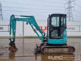 2018 Kobelco SK28SR-6 Mini Excavators For Auction: Leeds – 22nd, 23rd, 24th & 25th January 25 @ 8:00am full