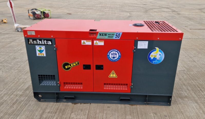 Unused 2024 Ashita Power AG3-50 Generators For Auction: Leeds – 22nd, 23rd, 24th & 25th January 25 @ 8:00am full