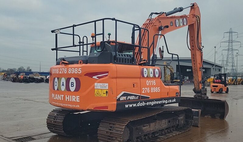 2021 Doosan DX140LC-7 10 Ton+ Excavators For Auction: Leeds – 22nd, 23rd, 24th & 25th January 25 @ 8:00am full