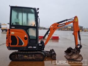 2022 Doosan DX19 Mini Excavators For Auction: Leeds – 22nd, 23rd, 24th & 25th January 25 @ 8:00am full