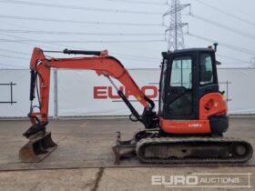 2018 Kubota U48-4 Mini Excavators For Auction: Leeds – 22nd, 23rd, 24th & 25th January 25 @ 8:00am full